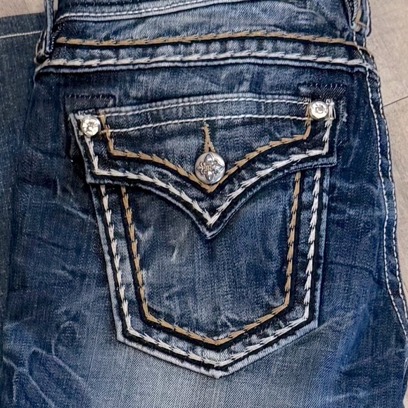 Women’s MissMe Heavy Stitch Bootcut Jean - Picture 3 of 4